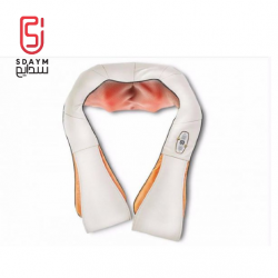 U shaped infrared 3D electric kneading shiatsu back neck shoulder massager
