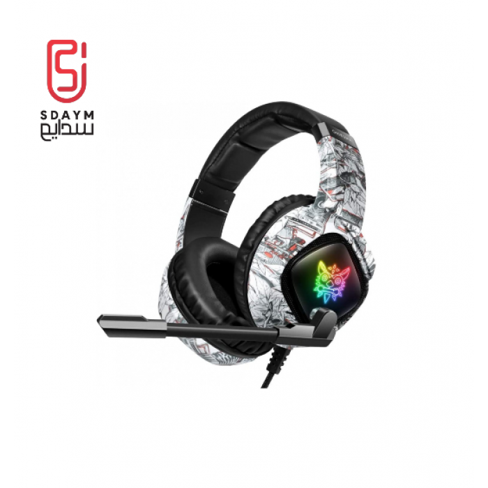 سماعة رأس سلكية للألعاب فوق الأذن سماعات إلغاء الضوضاء E-Sport مع ميكروفون ONIKUMA K19 3.5 