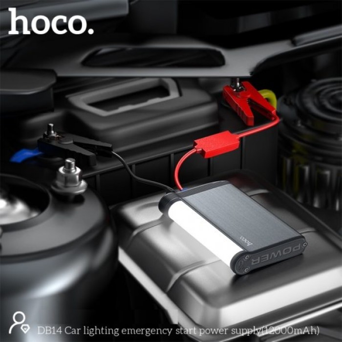 هوكو Db14 مزود طاقة لإضاءة السيارة في حالات الطوارئ (12000 مللي أمبير)
