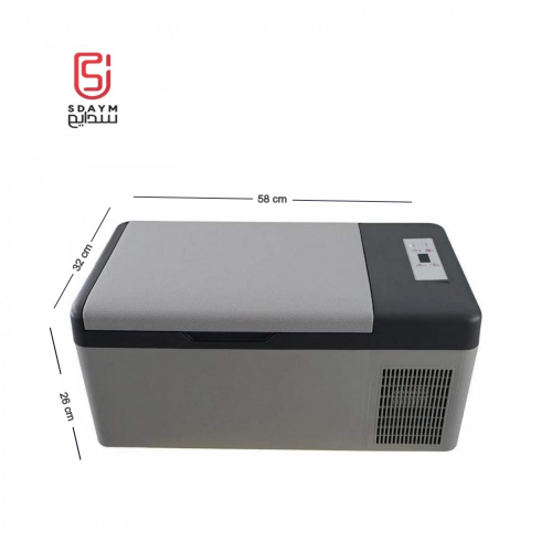 15L 12V Car Fridge Thermoelectric Camping Cooler And DC Fridge Freezer With -18°C