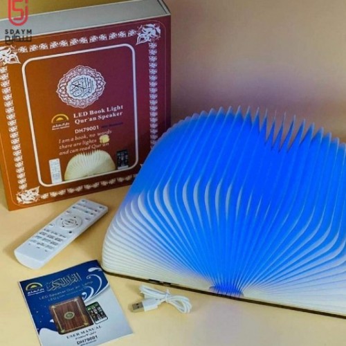 LED lamp with book design