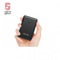 Achas MINI 10000 mAh Power Bank With Portable Size Fast Charging 3.4A And Easy To Carry Black