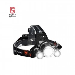 Headlight, Adult Rechargeable Headlamp 6000 Lumens Ultra Bright Zoomable 4 Modes 90 Degree Adjustable IPX5 Lightweight for Camping Running Hunting Outdoor