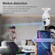 360 Degree 1080P Lighting Flashlight Camera Night Security WiFi Smart Wireless Home Security Outdoor Home Security Camera with Voice and Phone APP for your here