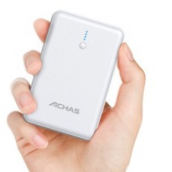 Achas MINI 10000mAh Power Bank with Portable Size Fast Charging 3.4A to Easy 