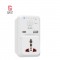  BUDI 3 PIN TIMER HOME CHARGER 12 WATT WITH TYPE-C CONNECTER M8J313U