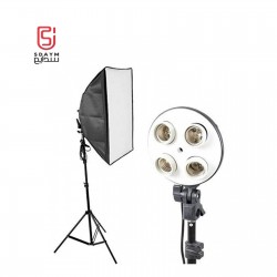 Continuous lighting softbox