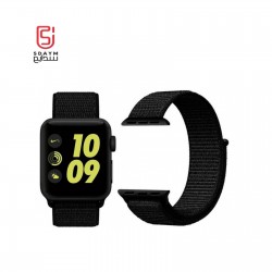 Apple Watch Band, Edition 44mm, Nylon, Dark Black Color