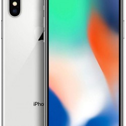 IPhone X without FaceTime 64GB Silver supports 4G LTE