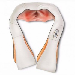 U shaped infrared 3D electric kneading shiatsu back neck shoulder massager