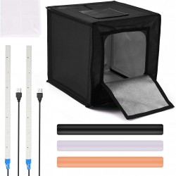 Multifunctional Soft Box Kit 60*60 LED Lighting Portable Photo Light Modifier Light Photography Accessory With Backdrops