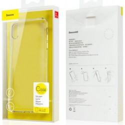 Baseus iphone xs case, flexible thin transparent tpu