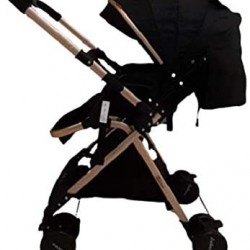 Belico Lightweight Folding Stroller - Black