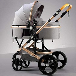 Baby stroller 3 in 1 gray color - Belico brand