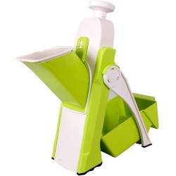 Vegetable Slicer, Mandolin Sword, Vegetable Slicer, French Fries Maker, Cut Meat, Dices and Gullins for quick and easy meal preparatio