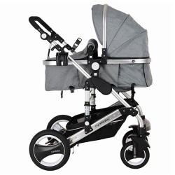 Sign Baby 3-in-1 Stroller, Gray