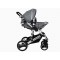 Sain Baby - Baby Stroller 3 in 1 - 2018 Model - Gray Color